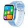 Детские умные часы XO H130 GPS 4G Blue