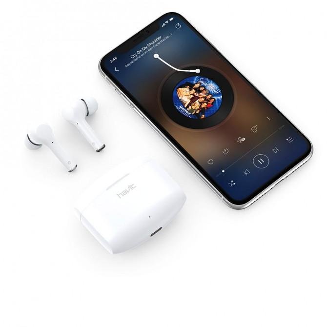 Бездротові навушники Havit TW944 White-1