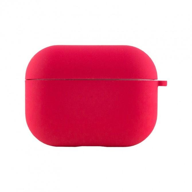 Чохол U-Like Silicone Protective Case For Airpods Pro Slim Rose Red-1