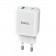 Мережевий зарядний пристрій Hoco N5 PD20W+QC3.0 White