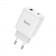 Мережевий зарядний пристрій Hoco N5 PD20W+QC3.0 White
