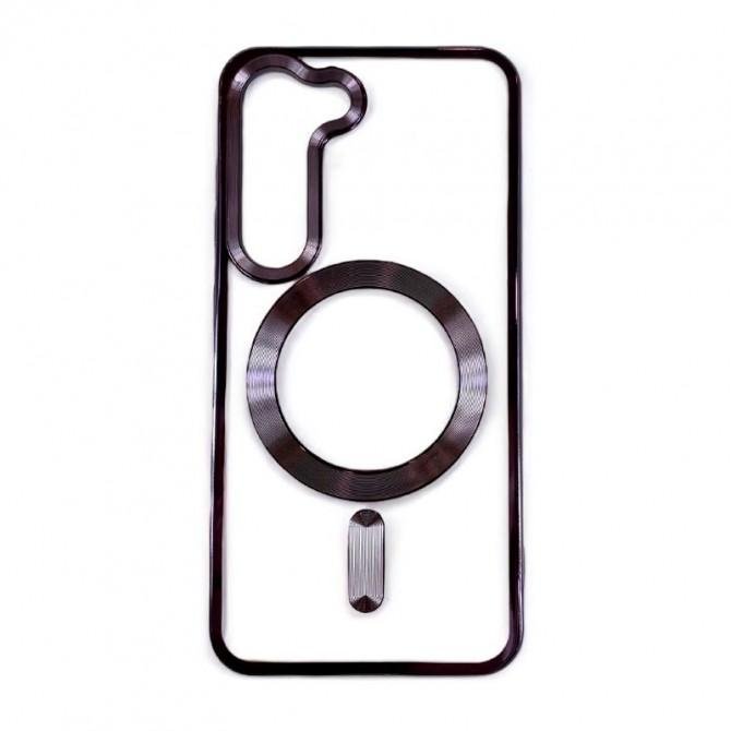 Чехол Cosmic Galaxy with MagSafe для Samsung Galaxy S23 Темно Фиолетовый