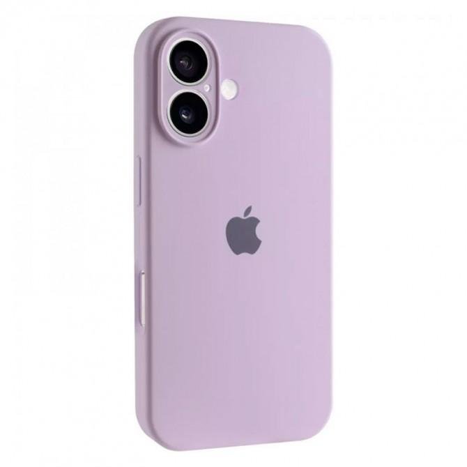 Силиконовый чехол для iPhone 16 Lavander FULL