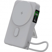 Дополнительная батарея Gelius Fluxen GP-PBW120 10000mAh Qi2 Wireless 15W Grey