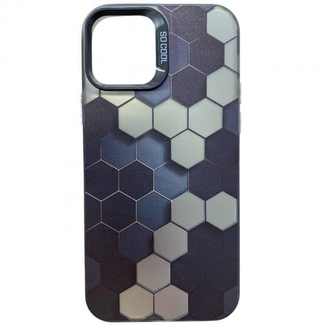 Чехол So Cool Print for Apple iPhone 15 Pro Max Honeycomb