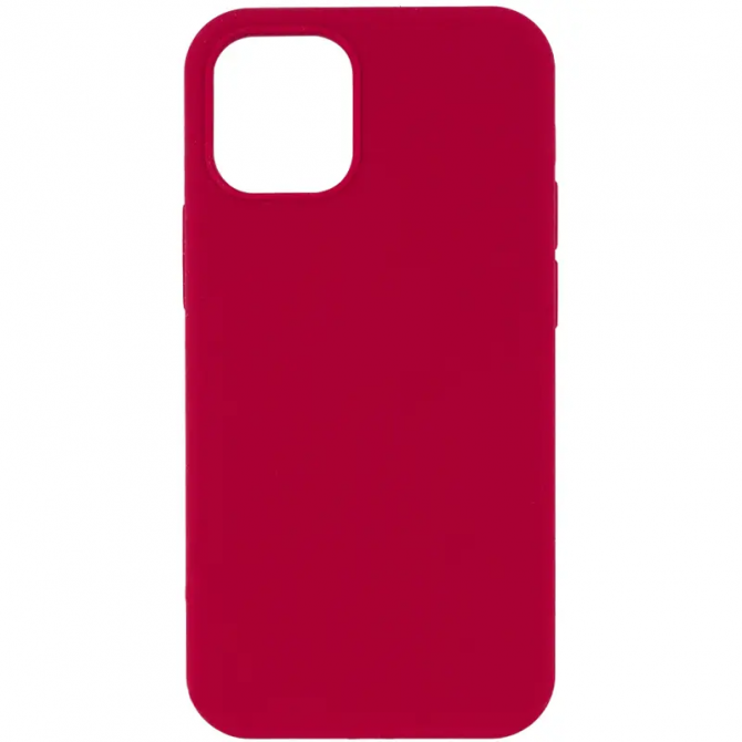 Силіконовий чохол для iPhone 16 Pro Max Rose Red FULL (NO LOGO)