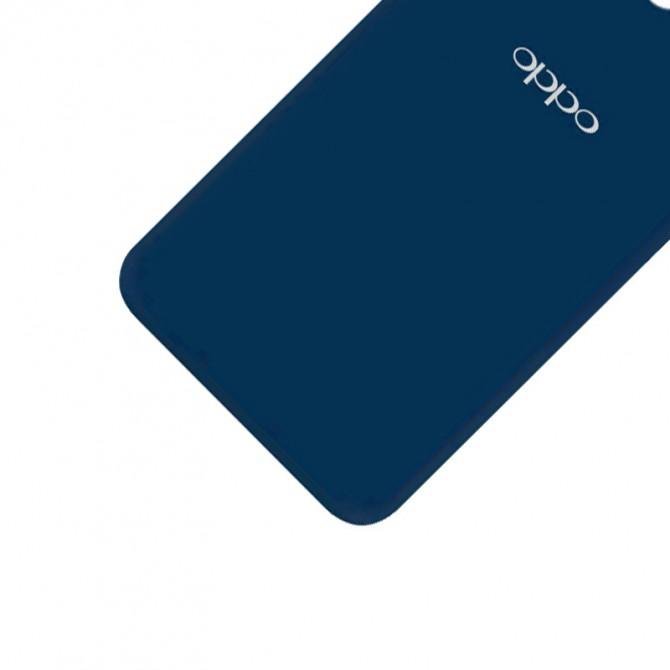 Чехол Original Soft Case Oppo A53/A32/A33 Темно Синий FULL-3