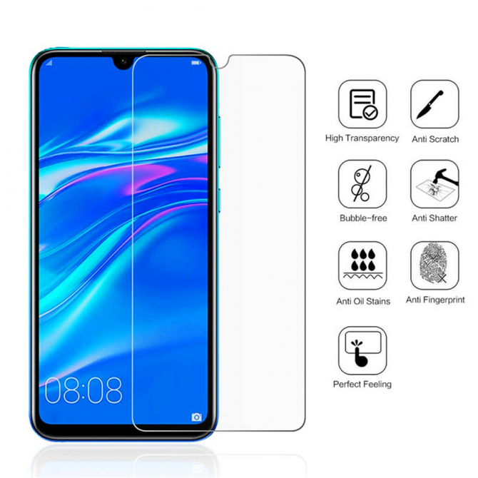 Захисне скло для HUAWEI Y6 2019 (0.3 мм, 2.5D)-1