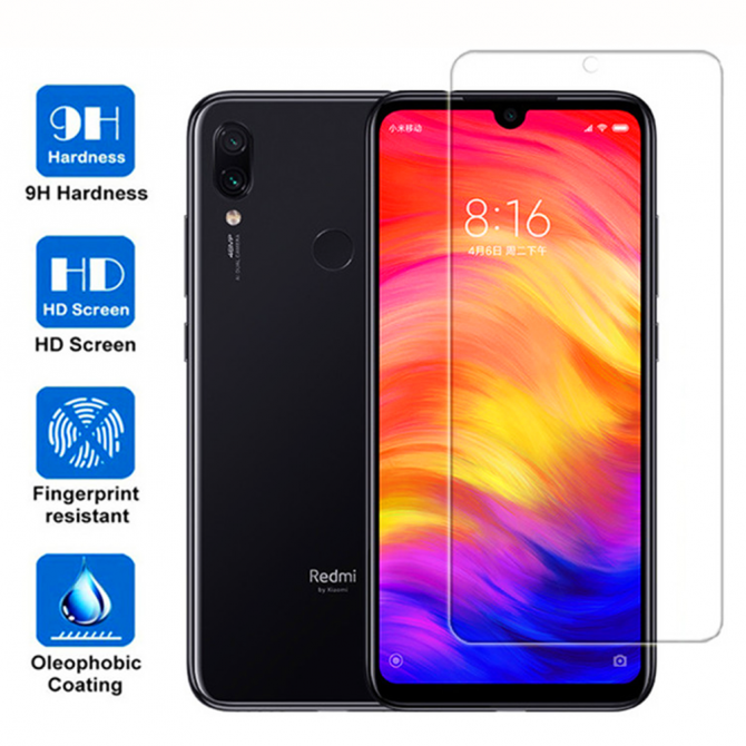 Захисне скло для XIAOMI Redmi 7 (0.3 мм, 2.5D)-1