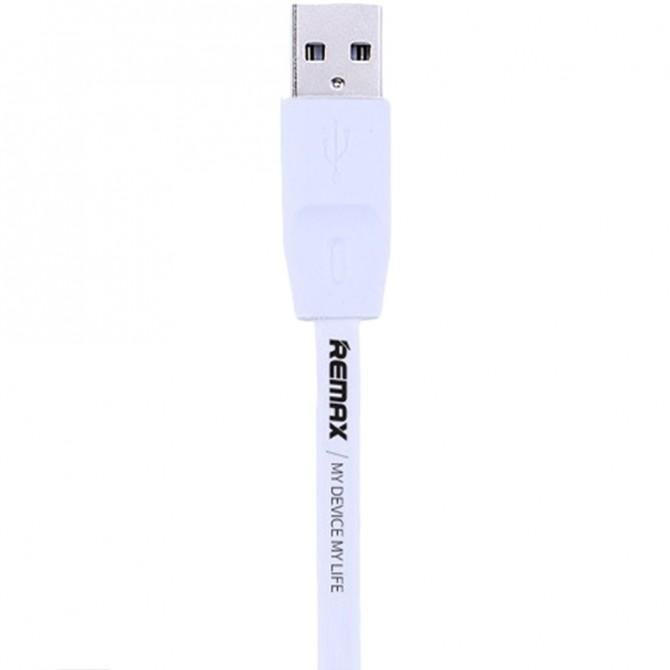 Кабель Remax Full Speed RC-001i iPhone 6 Белый 1m (5-010)-2