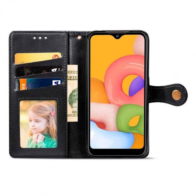Чехол-книжка GETMAN Gallant for Samsung A32 Black-2