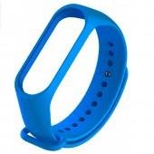Ремешок для Xiaomi Mi Band 3/4 (Silicon) Bright Blue