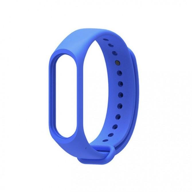Ремінець для браслета Mi Band 3/4 (Silicon) Bright Blue-1