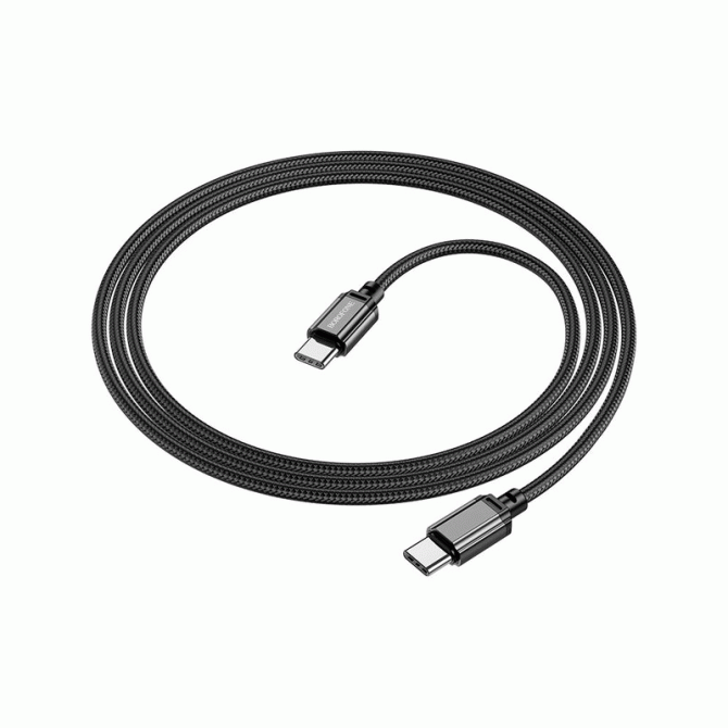 Кабель Borofone BX87 Type-C to Type-C 60W Balck 1m-1