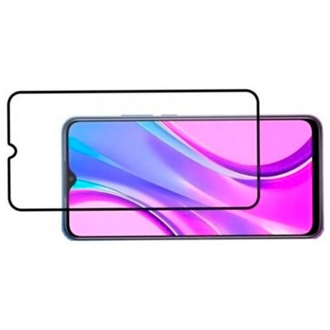 Защитное стекло для TECNO Pop 5 Full Glue (0.25 мм, 2.5 черное) ЛЮКС-1