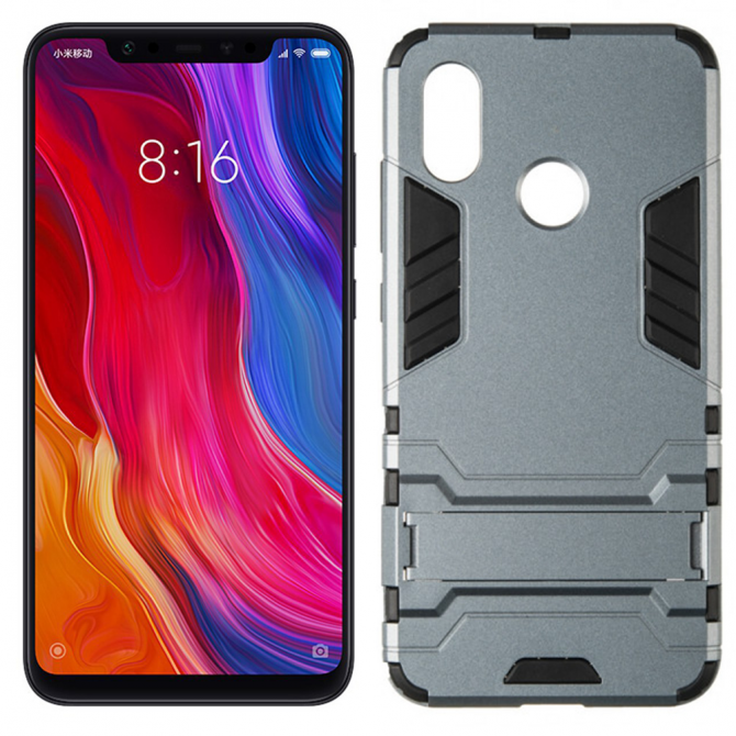 Чохол HONOR Hard Defence Series для Xiaomi Mi8 Космічний Сірий