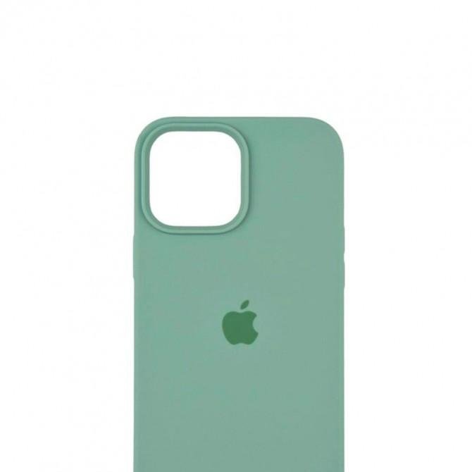 Cиліконовий чохол для iPhone 13 Pro Max Оливковий FULL-1