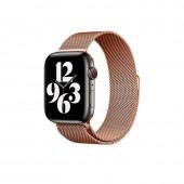 Ремешок для Apple Watch 42/44mm Steel Milanese Loop Gold