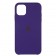 Оригинальный силиконовый чехол для iPhone 12 Pro Темно Фиолетовый FULL