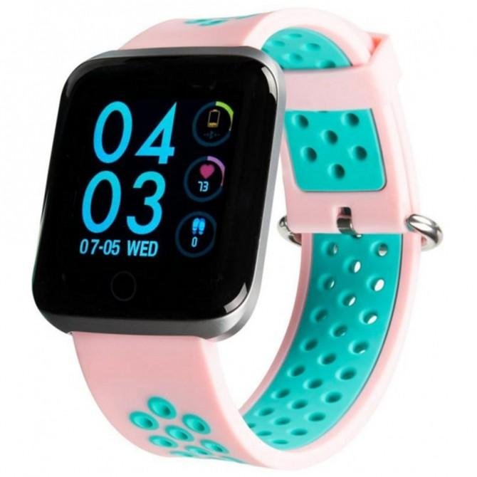 Умные часы Gelius Pro GP-SW001 Розовый/Синий