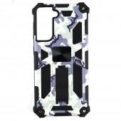 Чехол Shockproof Camouflage для Samsung G996 Galaxy S21 Plus White