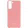 Чехол накладка Original Soft Case Samsung G990 Galaxy S21 FE Розовый FULL