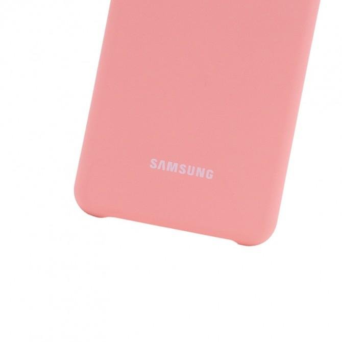 Чохол накладка Original Soft Case Samsung G990 Galaxy S21 FE Рожевий FULL-2