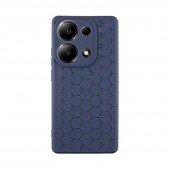 Чохол TPU Honeycomb для Xiaomi Redmi Note 13 Pro 4G Темно Синій Чохол TPU Honeycomb для Xiaomi Redmi Note 13 Pro 4G Темно Синій