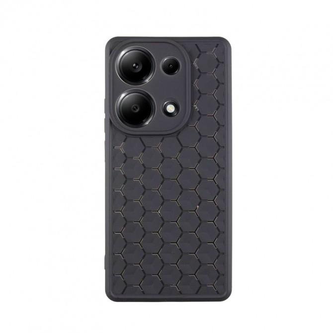 Чехол TPU Honeycomb для Xiaomi Redmi Note 13 Pro 4G Черный