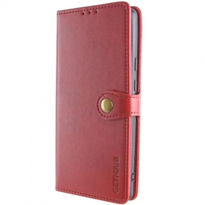 Чохол-книжка GETMAN Gallant for Xiaomi Redmi Note 14 4G Red-2