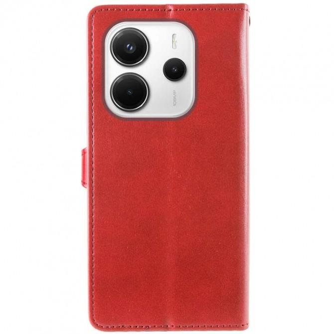 Чохол-книжка GETMAN Gallant for Xiaomi Redmi Note 14 4G Red-3