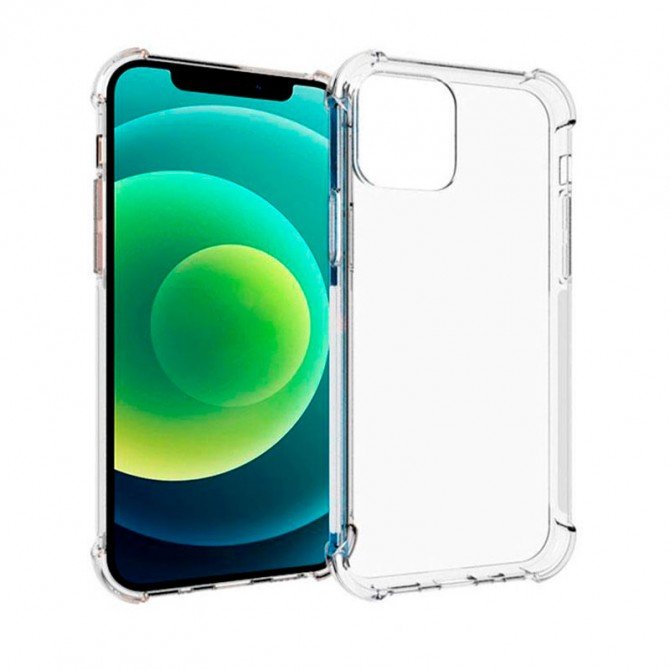 Чохол Durable TPU case 1.5mm for iPhone 15 Pro (6.1") (посилені кути) Прозорий
