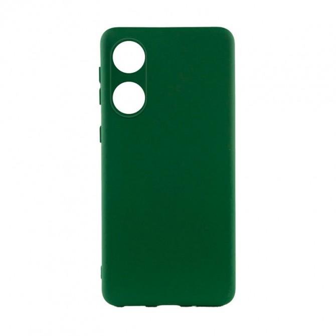 Чохол Original Soft Case Oppo A58 4G Темно Зелений FULL