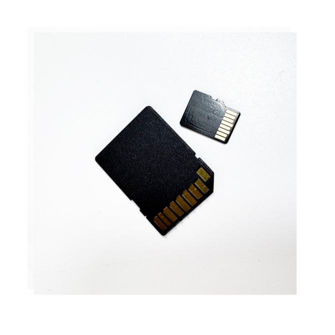 Флеш-накопитель Wibrand MicroSDHC 128GB UHS-I (Class 10) + Adapter SD-2