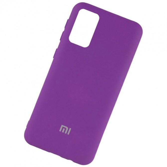 Чехол Original Soft Case Xiaomi Redmi 10 Фиолетовый FULL-3