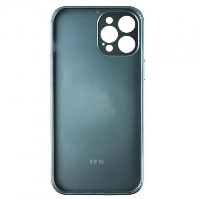 Чохол TPU Glass LV для iPhone 12 mini Зелений-2