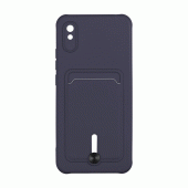 Чехол TPU Colorfull Pocket Card для Xiaomi Redmi 9A Темно Синий