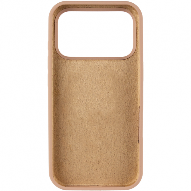Силіконовий чохол для iPhone 17 Pro Max Desert Gold FULL (NO LOGO)-2