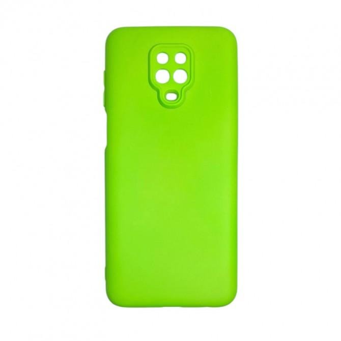 Чехол Soft Case Xiaomi Redmi Note 9s Неоново Зеленый FULL