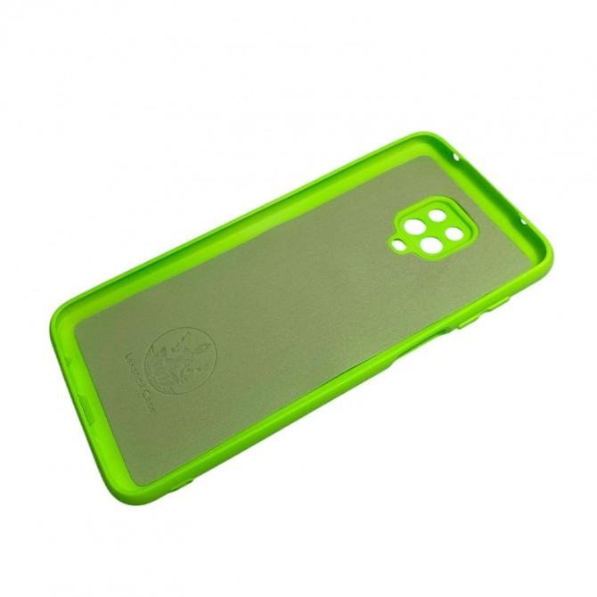 Чехол Soft Case Xiaomi Redmi Note 9s Неоново Зеленый FULL-1