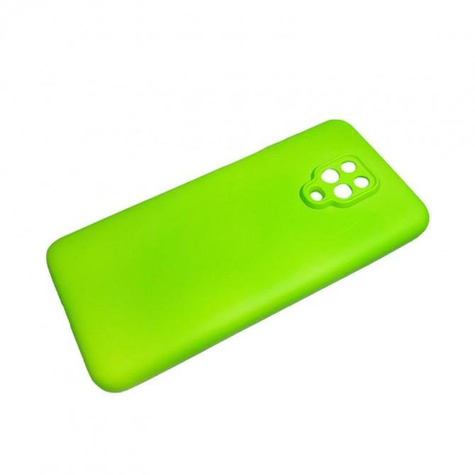 Чехол Soft Case Xiaomi Redmi Note 9s Неоново Зеленый FULL-2