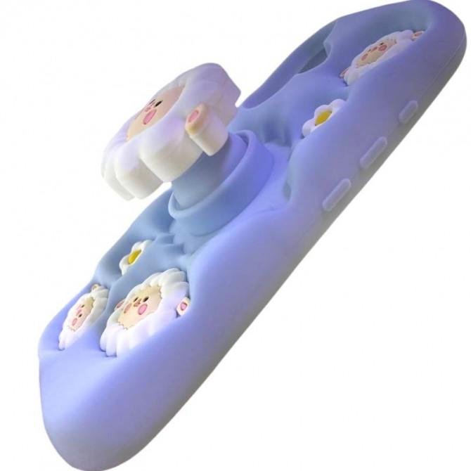 Чехол 3D Sheep series for iPhone 16 Light Blue-3