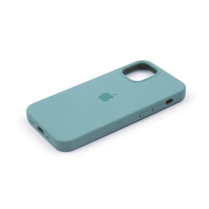 Оригинальный силиконовый чехол для iPhone 13 Шалфей FULL-1