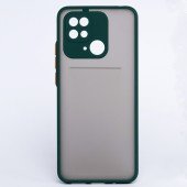 Чехол-накладка MATT CASE Xiaomi Redmi 10C Dark Green Чехол-накладка MATT CASE Xiaomi Redmi 10C Dark Green