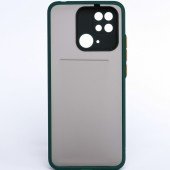 Чехол-накладка MATT CASE Xiaomi Redmi 10C Dark Green Чехол-накладка MATT CASE Xiaomi Redmi 10C Dark Green