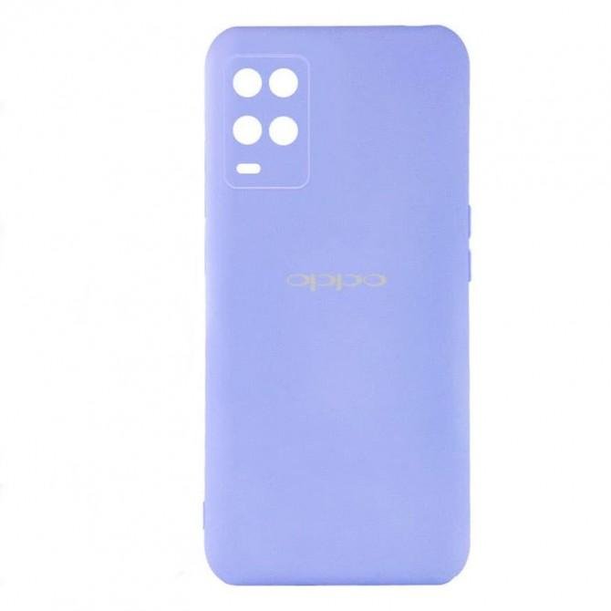 Чехол Original Soft Case Oppo A54 Сиреневый FULL