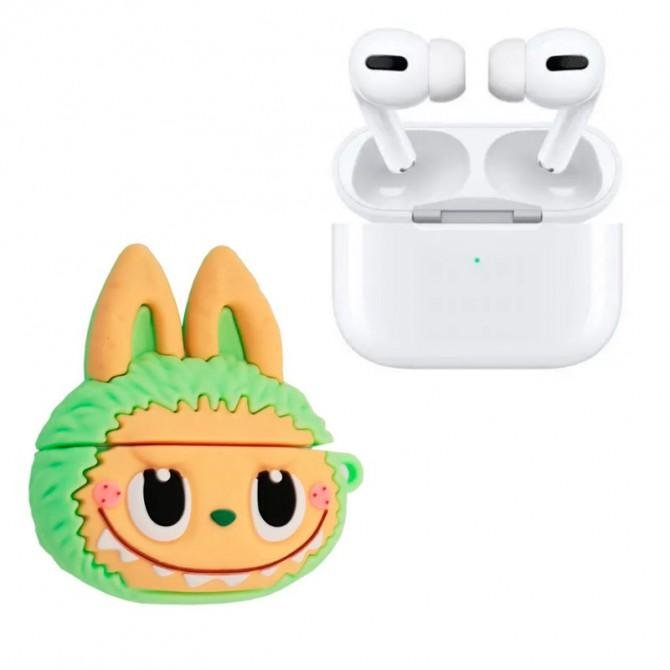 Чохол U-Like LABUBU для Airpods Pro Green-1