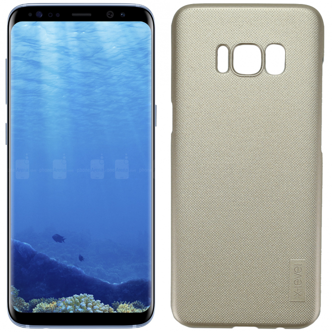 Чехол X-Level Hero series для Samsung G955 Galaxy S8 Plus Gold
