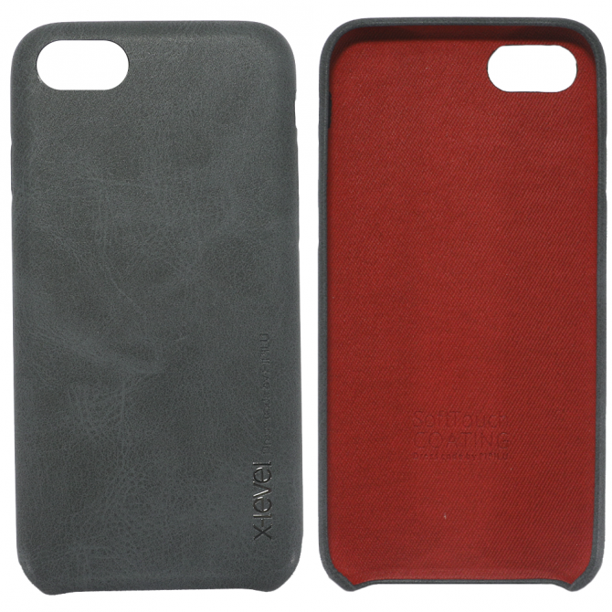 Чехол X-Level Vintage series для iPhone 7/8 Чёрный-1