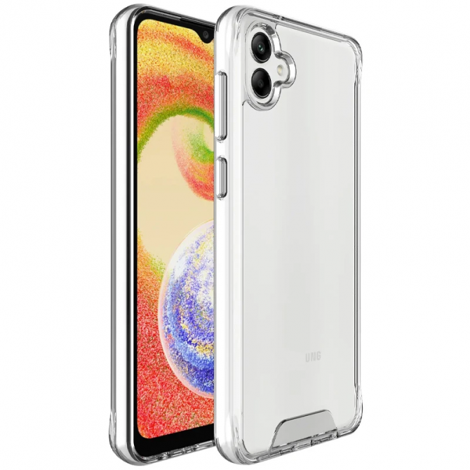 Чехол TPU Space Case transparent для Samsung A08/A07 Прозрачный